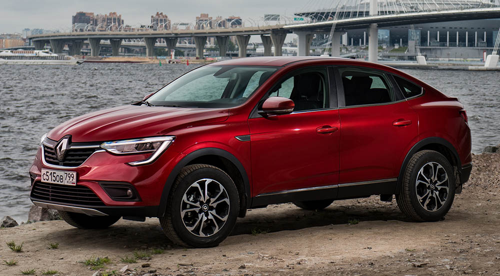Внешний вид Renault Arkana Вид Renault Arkana