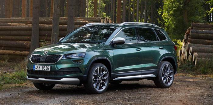 Внешний вид Skoda Karoq Вид Skoda Karoq