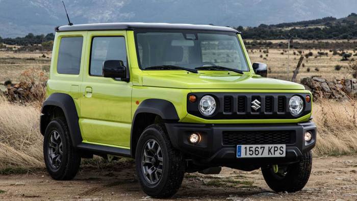 Внешний вид Suzuki Jimny Вид Suzuki Jimny