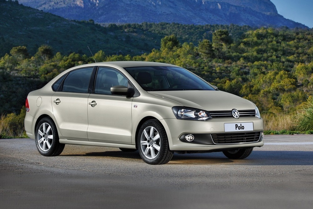 Volkswagen Polo в бежевом цвете Volkswagen Polo