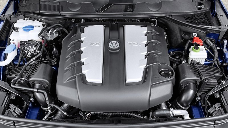 Двигатель автомобиля Volkswagen Touareg Мотор Volkswagen Touareg